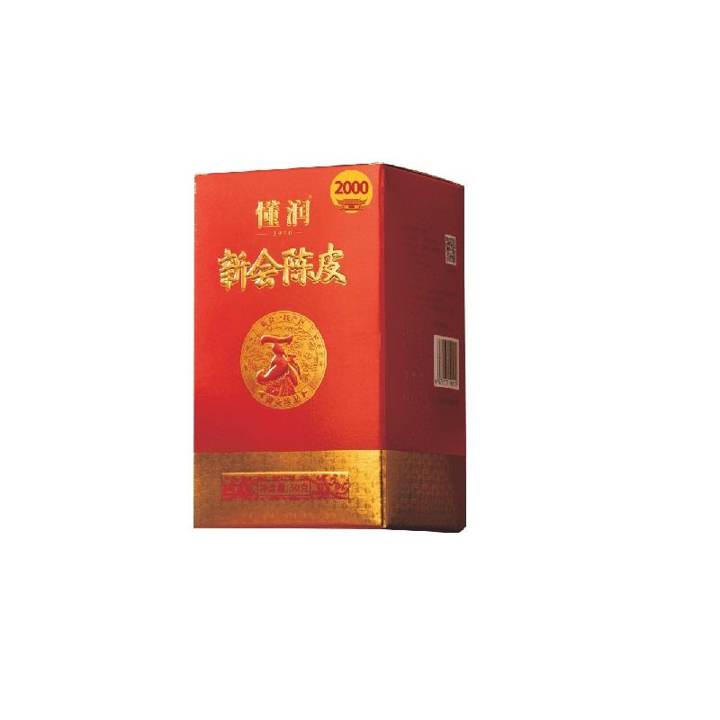 懂润2000年新会陈皮吉祥红润礼盒50g